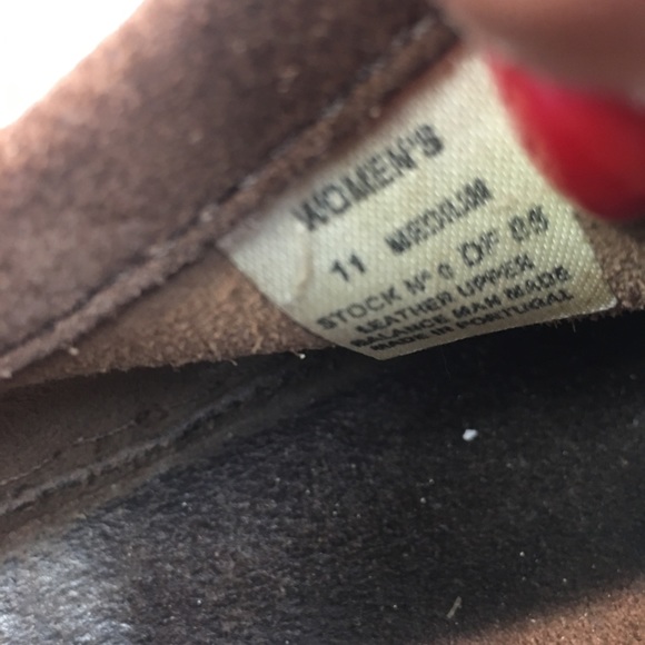 L.L Bean Brown Leather Comfort Casual Slip-On Mocs - Picture 7 of 8